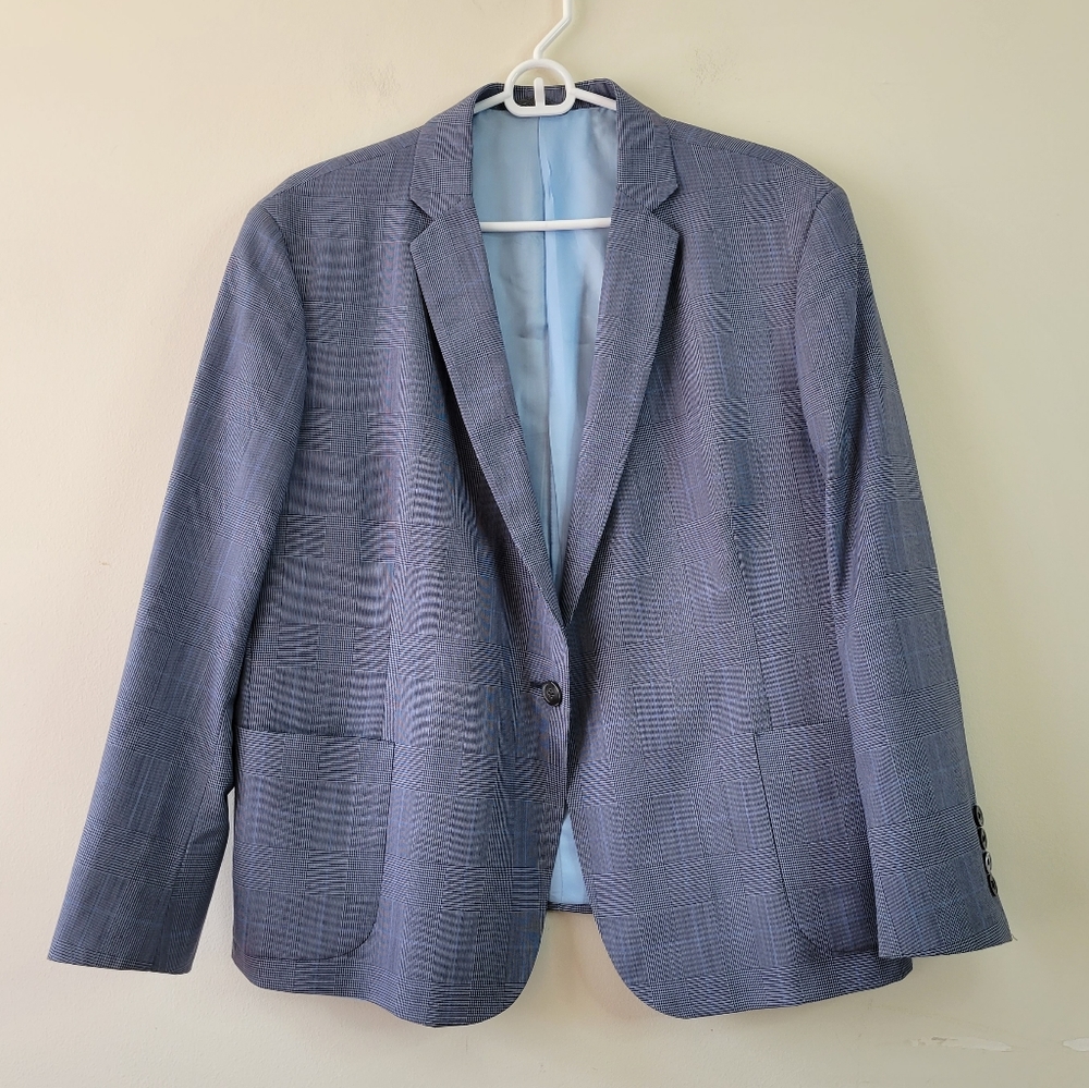 Holland and Sherry London blazer Grey Wool XLP